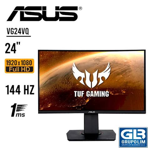 Monitor Asus Tuf Vg Vq Gaming Fhd Hz Ms Freesync Grupo Lim