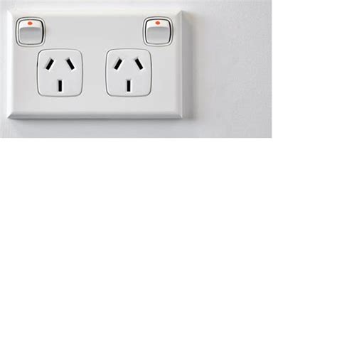 Australian Power Outlet 3d Model