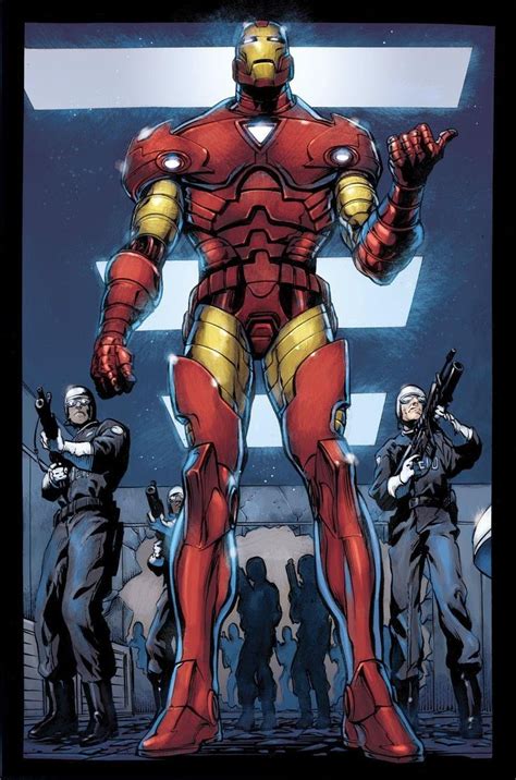 Iron Man By Mark Texeira And Javier Saltares Marvel Comics Artes De