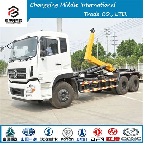 Hook Arm Lifting Garbage Truck Hydraulic System Garbage Dump Truck - China Garbage Compactor ...