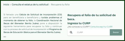 Perdiste tu Folio aquí te decimos como RECUPERARLO Becas Benito