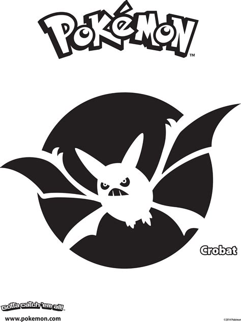 Pokemon Pumpkin Carving Patterns Templates