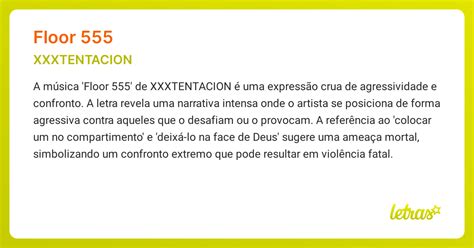 Significado Da Música Floor 555 Xxxtentacion Letras Mus Br