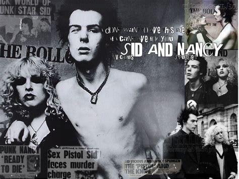 Pin Em Sex Pistols Johnny Rotten Sid Vicious Nancy