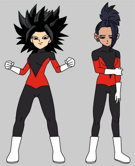 Caulifla Y Kale Female Dragon Dragon Ball Dragon Ball Super