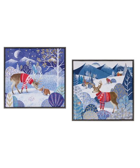 Forest Friends Framed Wall Art Assorted From Vaillancourt