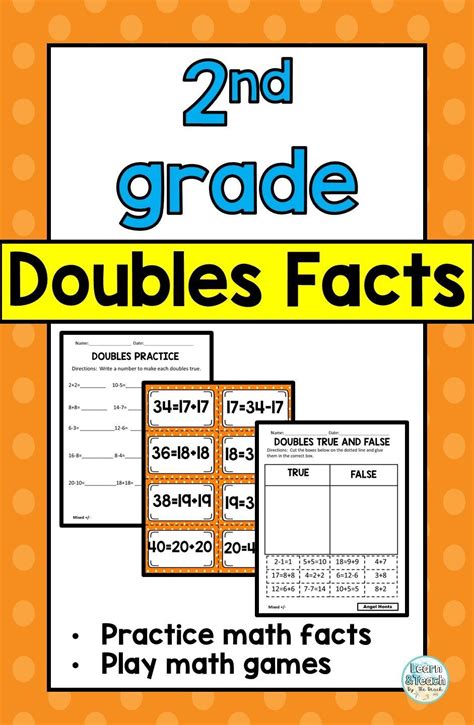 What Addition Doubles Fact 4 3 Worksheets Decoomo