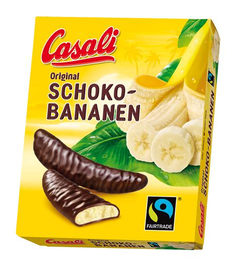 Casali Pianka bananowa w czekoladzie 150 g krótki termin