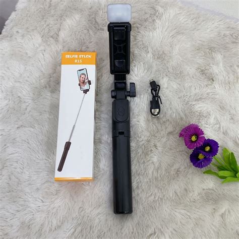 Jual Tongsis R S Selfie Stick Tripod Bluetooth Tomsis Remot Shopee