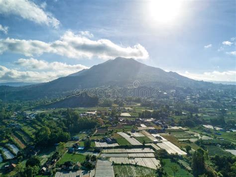 Kintamani Batur Volcano The Place Of Interest In Bali Stock Photo