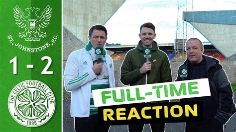 St Johnstone Celtic Full Time Reaction From Mcdiarmid Park Youtube