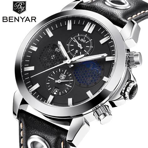 Aliexpress Buy BENYAR Men S Watches Fashion Casual Sport Quartz