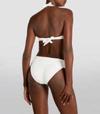 Womens Melissa Odabash White Brussels Bikini Bottoms Harrods UK