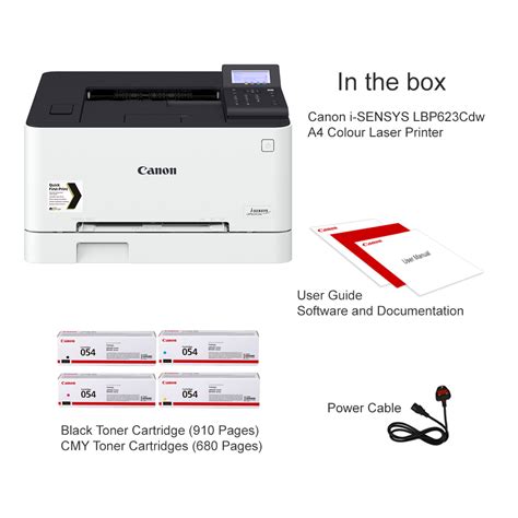 Canon i-SENSYS LBP623Cdw A4 Colour Laser Printer - 3104C015