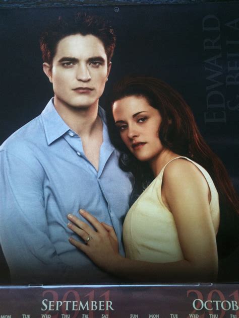 The Twilight Saga Breaking Dawn Part 1 2012 Calendar Edward And Bella Photo 23762586