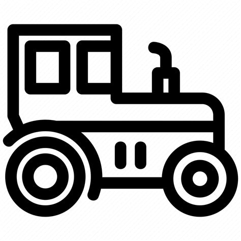 Tractor Agriculture Farm Agricultural Machinery Farming Icon