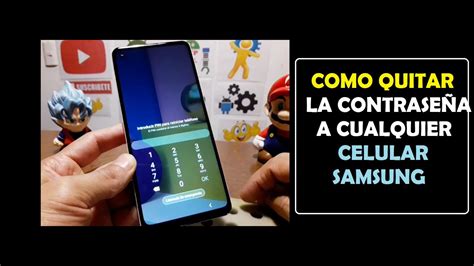 Como Desbloquear Un Samsung Galaxy Pin Patrón Contraseña Huella Digital Youtube