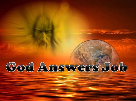 Rocky Road Devotions God Answers Job