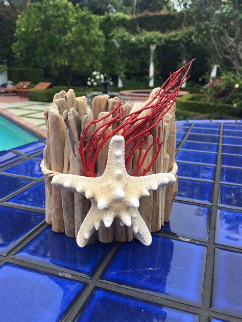 Driftwood Candle Holder Etsy