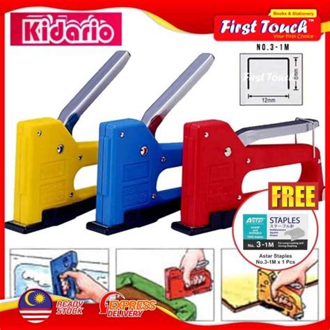 Kidario Gun Tacker Tg Stapler Gun Tacker Max F Staples Bullet