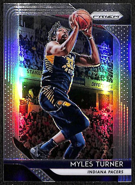 Panini Prizm Prizms Silver Myles Turner Indiana Pacers Ebay