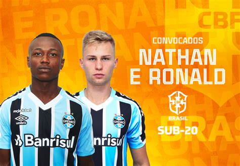 Nathan e Ronald são chamados para a Seleção Brasileira Sub 20