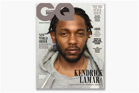 Kendrick Lamar Is GQ Australia’s September/October Cover Star - GQ