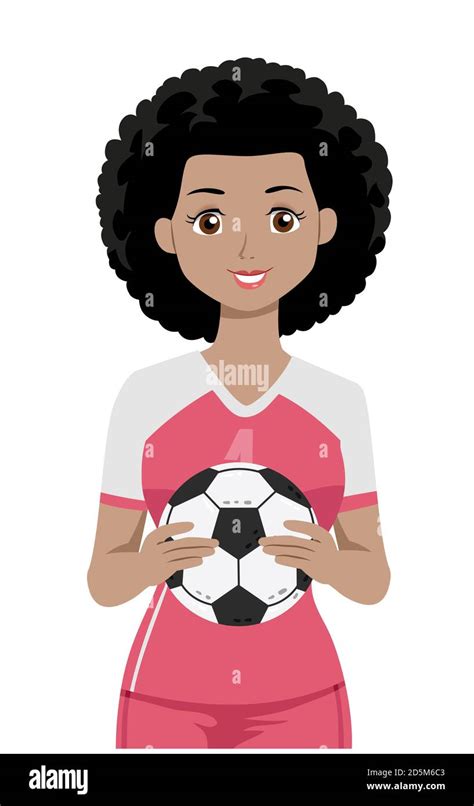 Caricatura De Futbolista Mujer Im Genes Recortadas De Stock Alamy