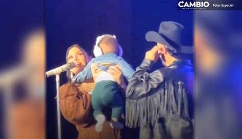 Es Hermoso Yuridia Presenta A Su Hijo Benicio Durante Show En El