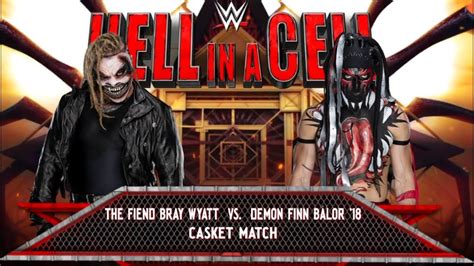 WWE 2K24 What IF The Fiend Bray Wyatt Vs Demon Finn Balor Casket