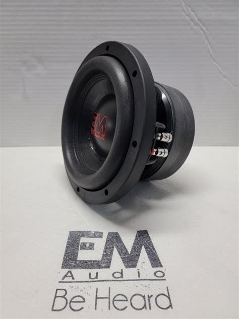 Em Audio Rms Custom Hand Built Subwoofer Mini Em Audio