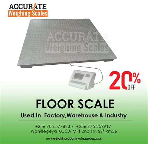 Warehouse Industrial Quality Floor Weighing Scales Accurate Weighing