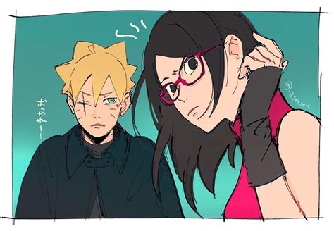 Boruto X Sarada Drawing