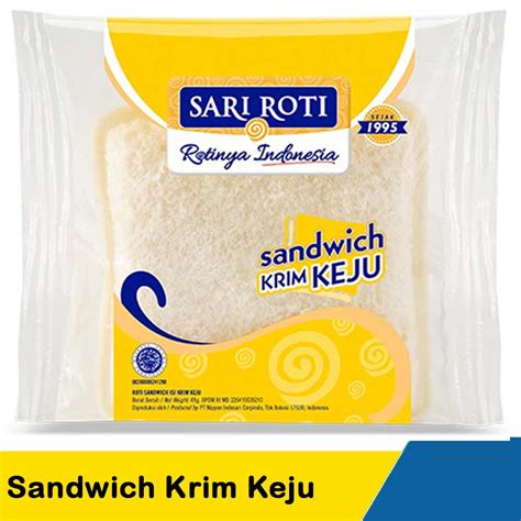 Sari Roti Sandwich Krim Keju Klikindomaret