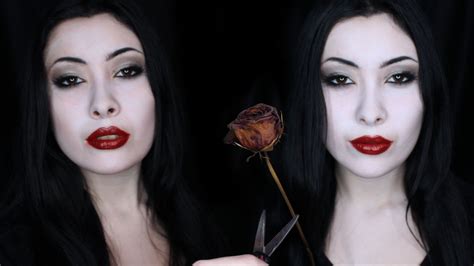 Morticia Addams Family Makeup Tutorial - Mugeek Vidalondon