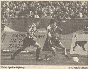 1995 09 24 Wisła Kraków Cracovia 0 1 WikiPasy pl Encyklopedia KS