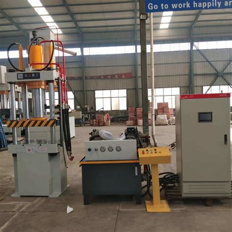 Ton Four Columns Deep Drawing Hydraulic Press Machine For Fire