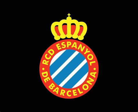 Espanyol Club Logo Symbol La Liga Spain Football Abstract Design Vector ...