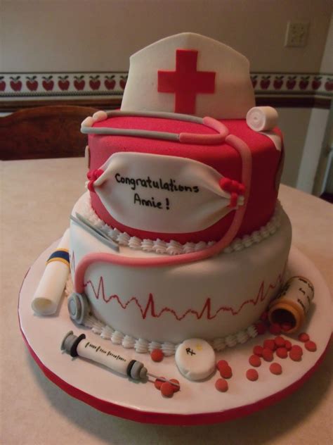 Cakes by the Sugar Cains: Nurse Graduation Cake