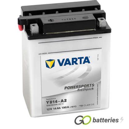 Yb A Varta Freshpack Motorcycle Battery V Ah Yb A