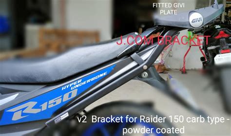 J SUZUKI RAIDER 150 CARB HEAVY DUTY HRV BRACKET V1 And V2 Lazada PH