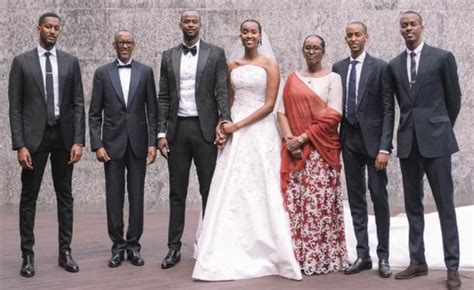 Rwanda President S Only Daughter Weds Allafrica