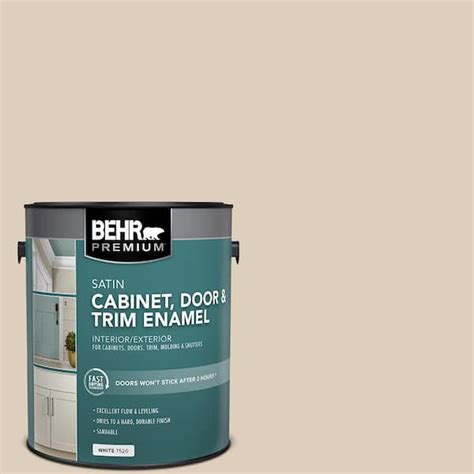 BEHR PREMIUM 1 Gal MQ3 11 Dainty Lace Satin Enamel Interior Exterior