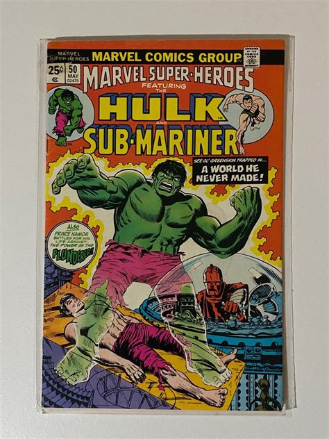 Hulk And Sub Mariner Marvel Comics Group Issue Hobbies Toys