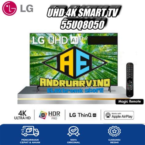 Jual Lg Led Tv Inch Uq K Uhd Smart Tv With Al Thinq