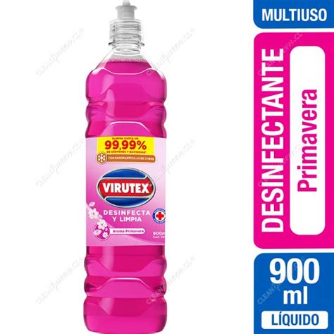 Desinfectante Líquido Virutex Primavera 900 ml Clean Queen