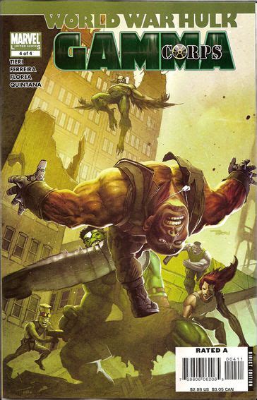 World War Hulk Gamma Corps A Jan Comic Book By Marvel