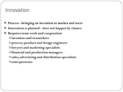 Innovation And Its Importance Ppt Download