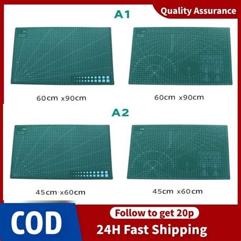 A1 A2 Self Healing Cutting Mat Pvc Carving Mat Double Sided Manual