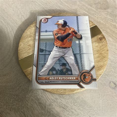 2022 Bowman Chrome BCP 29 Base BP 29 Adley Rutschman Baltimore